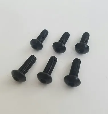 6pc Black Stainless Steering Wheel Screw Bolt Kit Nrg Nardi Personal Sparco Momo • $4.28