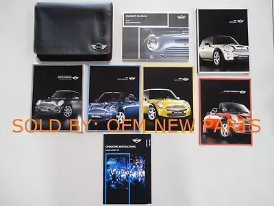 2006 Mini Cooper / Convertible Owners Manual Set Portfolio With Case Oem • $39.99