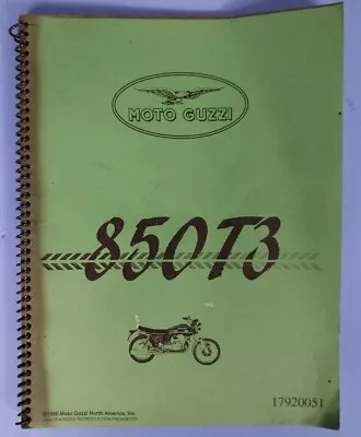 Moto Guzzi Parts Manual 850T3 • $39.99