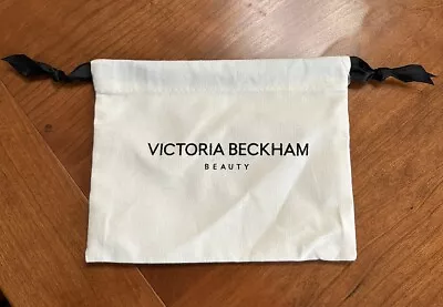 VICTORIA BECKHAM BEAUTY White Drawstring Bag  • $8.99