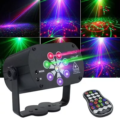 240Pattern LED Laser Projector RGB Stage Lighting Party Lights KTV DJ Disco Lamp • $20.99