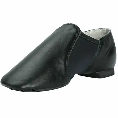 Synthetic Leather Jazz Shoes Slip On For Women And Men's Dance Shoes US Sell • $18