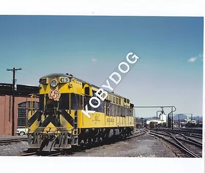 Virginian Railway Diesel Loco #163 8x10 Color Photograph - Roanoke VA 1961 • $12.95