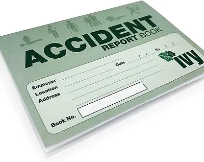 Accident Report Book - First Aid Injury Record School Office • £4.99