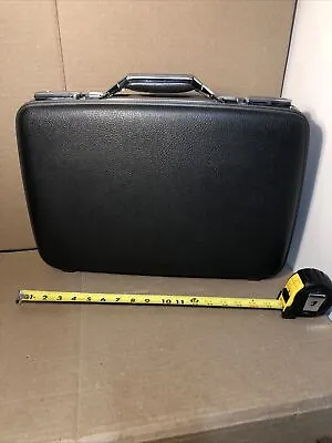 VTG American Tourister  TIARA  Gray Briefcase Suitcase Attaché Hard Shell No Key • $26
