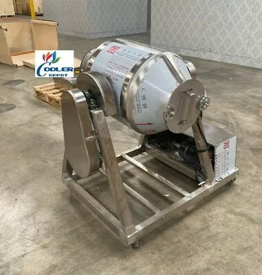 $2150.33 • Buy NEW 100L Dry Powder Drum Mixer Metal Powder Blender 220V Electric Stainless 