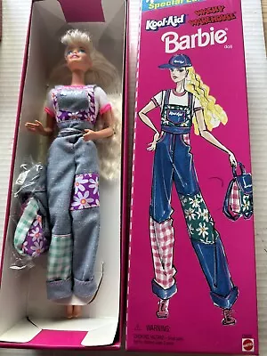 Vintage Kool-Aid Wacky Warehouse Special Edition Barbie Doll - New In Box! • $20