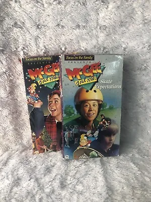 Lot Of 2 McGee And Me! Skate Expectations/ ‘Twas The Fight Before Xmas VHS • $9.99