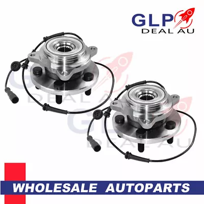 Pair Front Wheel Bearing Hubs For Land Rover Discovery Series 2 L318 1999-2005 • $310