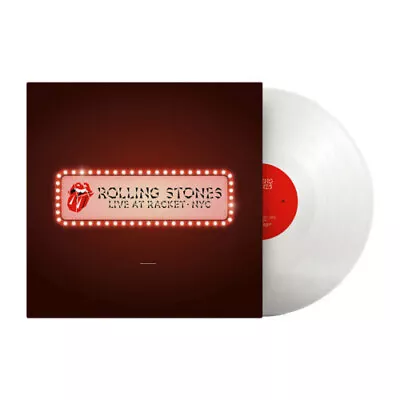 The Rolling Stones Live At Racket NYC LTD ED White Vinyl Lp Record RSD 2024 • $99.99