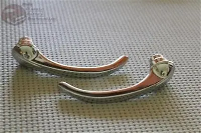 41-48 Chevy Fleetline Stylemaster Inside Interior Chrome Door Handles Set Pair • $47.83