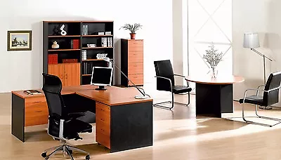 Executive Office Package 8 - Office Furniture Desks Commercial Furniture • $1900