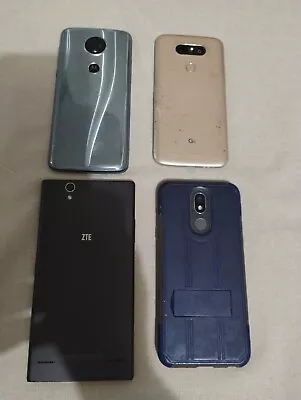 Lot Of 4 Android Smartphones.  (as Is). • $29