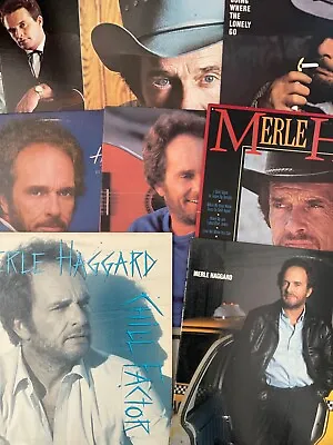 MERLE HAGGARD Vintage Vinyl LPs YOU PICK! See Description For More! • $16.99