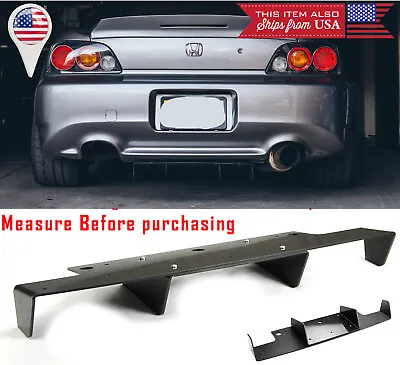 26  X6.5  Texture Splitter Rear Bumper Diffuser Fin Canards For Dodge Chevy Ford • $64.93