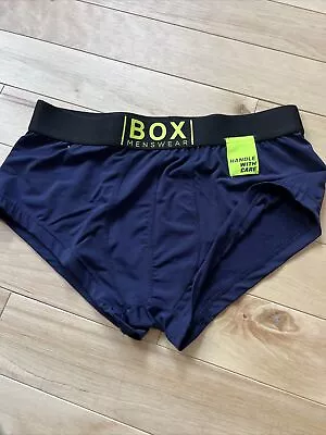 Box Menswear Brand.......valor Fit Trunks - Navy Blue  ((retail Price 28.00)) • $17.90