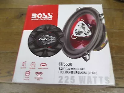 BOSS Audio Systems CH5530 5.25” 225 W Car Speakers - 3 Way Full Range • $20