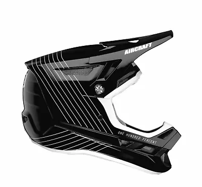 100% AIRCRAFT Downhill DH Enduro Helmet BlackM Silo - XL • $191.24