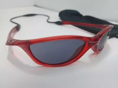 Vintage Oakley Half Pint Kid's Sunglasses - Red - Rare - W/ Case! • $159.99