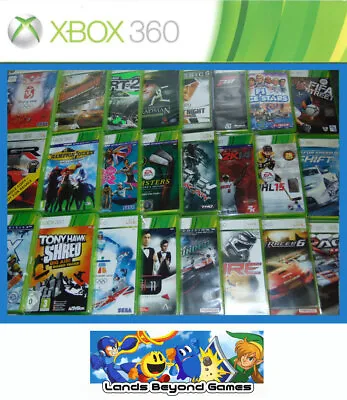 Microsoft Xbox 360 Video Games (Sport Extreme Sports Racing Driving Arcade) • $11.82