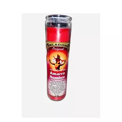 AMARRA HOMBRE VELADORA / Tie The Man Fixed Candle Para Dominar Y Doblegar • $19.99