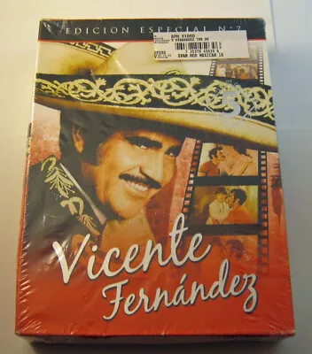 VICENTE FERNANDEZ  Edicion Especial No. 7 (5 Peliculas)  DVD SEALED! Laguna • $14.95