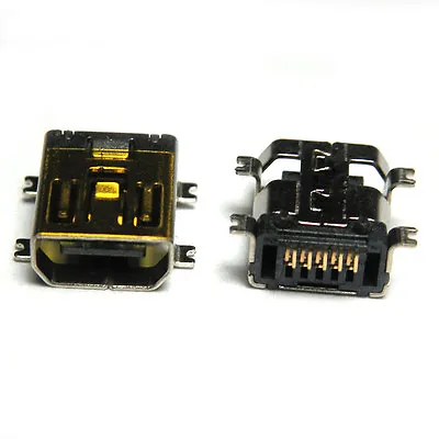 100Pcs Mini USB Jack Female Socket Connector 10 Pin SMT • $12.90