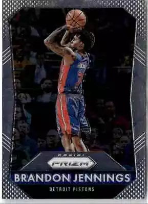 2015-16 Panini Prizm Brandon Jennings Detroit Pistons #150 • $2.99