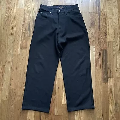 BC Ethic Pants Mens 30x32 Black Wide Leg Baggy Y2K 90s Skater Made In USA • $25