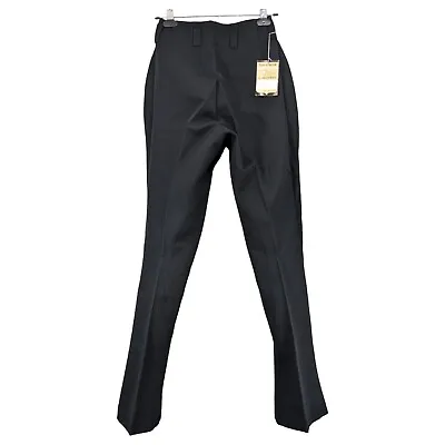 Equi-Stretch By Equestrian Riding Breeches Women Size 26R Black Pockets VTG • $25