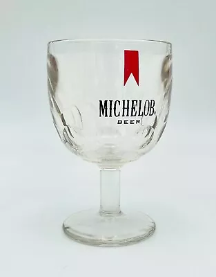 Michelob Classic Vintage 1970s Heavy Glass Beer Goblet • $20