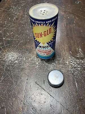 Vintage Sun-Glo Shuffleboard Wax And Puck • $35