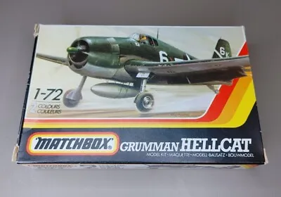 Matchbox Gruman Hellcat 1-72 Open Box Model Kit • $12.99