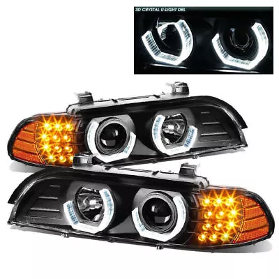 Monaco Dynasty 2000 2001 2002 Led Black Projector Head Lamps Headlights Rv Pair • $415