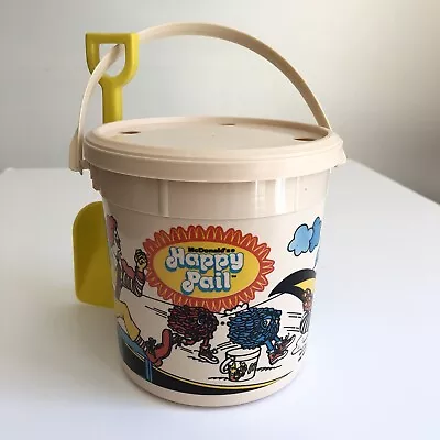 VTG McDonald's 1983 1984 Happy Pail ATHLETICS Olympic Game Tan Beach Bucket Meal • £14.48