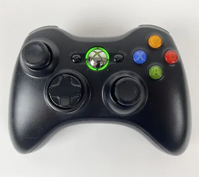 $12.99 • Buy Microsoft Xbox 360 Wireless Gaming Controller - Black (Model 1403) READ