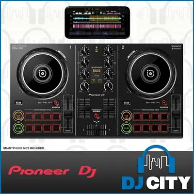 Pioneer DDJ-200 Wireless DJ Controller Rekordbox + WeGo App Mixer W/ Bluetooth • $269