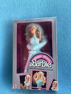 NEW IN ORIGINAL BOX 1985 Magic Moves Barbie Doll Mattel #2126 • $81.39