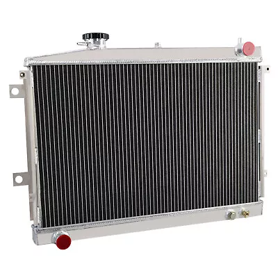 3 Row Aluminum Radiator For 1985-96 Ford Courier Ute Mazda Bravo B2600 Petrol MT • $229