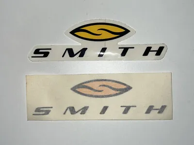 Lot Of 2 Vintage Smith Stickers Decals Goggles Sunglasses Snowboarding Skiing • $14