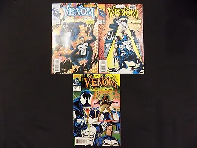 Venom FUNERAL PRYE - #1-3 COMPLETE RUN (1993) 1st Print Venom Punisher - NICE • $24.99