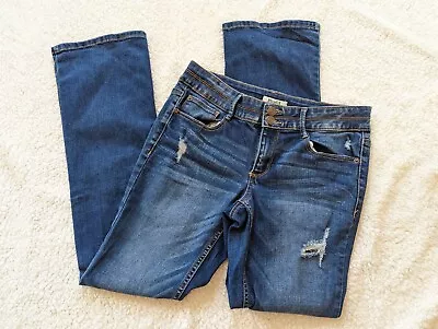 Mudd Girls Flare Jeans Size 16 Low Rise Flate Leg Bottoms Y2K Style  • $25