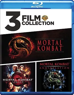 Mortal Kombat / Mortal Kombat 2 / Mortal Kombat Legacy Blu-ray  NEW • $11.99