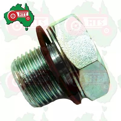 Tractor Sump Drain Plug Fits For Massey Ferguson 35 35X 135 148 3-Cyl Diesel Eng • $22.99