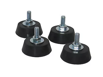 Rubber Mounting Feet For 3-10HP North America Rotary Phase Converters Set Of 4  • $20.95