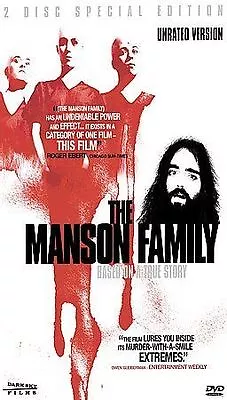 The Manson Family DVD 2 Disc Set Unrated Charlie Charles Tex Watson Cult Murder  • $10