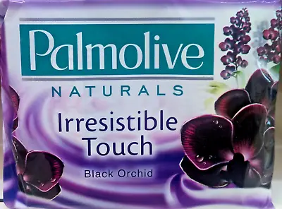 3 Soaps Palmolive Naturals Irresistible Touch Black Orchid 90g Us • £10.15