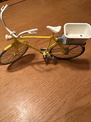 Vintage Barbie Doll Ten Speeder Yellow Bike Bicycle 1970's Malibu Barbie • $39.97