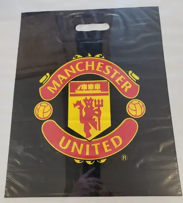 Manchester United Carrier Bag In  Black • £2.99