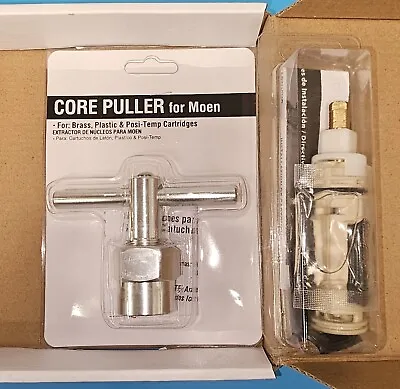 1222 Replacement Cartridge Compatible With Moen With Puller Tool Tub Shower  • $14.99